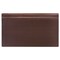 Dacasso Chocolate Brown Leather 34" X 20" Top-Rail Desk Pad PR-3421 - alternate 1